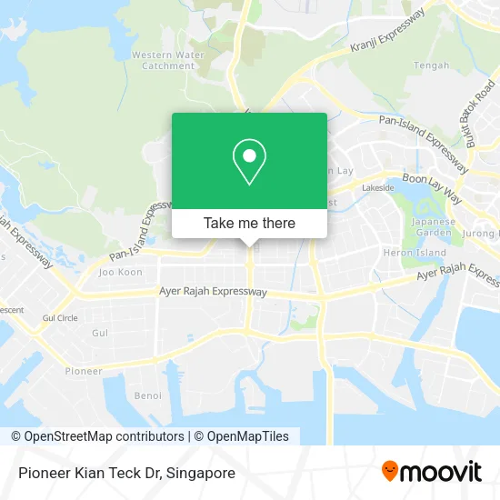 Pioneer Kian Teck Dr地图