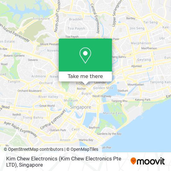 Kim Chew Electronics (Kim Chew Electronics Pte LTD)地图