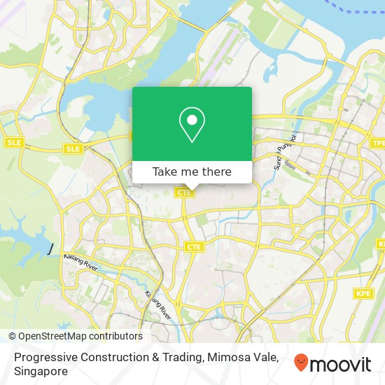 Progressive Construction & Trading, Mimosa Vale地图