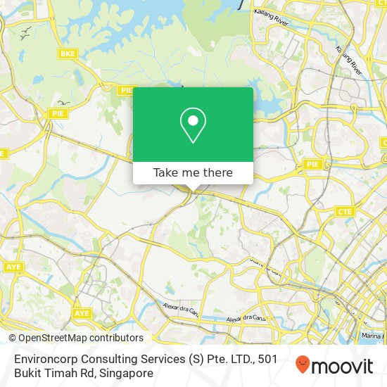 Environcorp Consulting Services (S) Pte. LTD., 501 Bukit Timah Rd地图