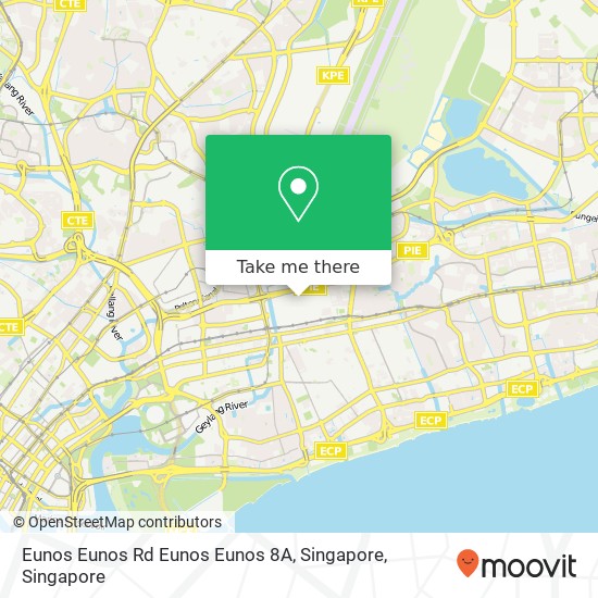 Eunos Eunos Rd Eunos Eunos 8A, Singapore地图