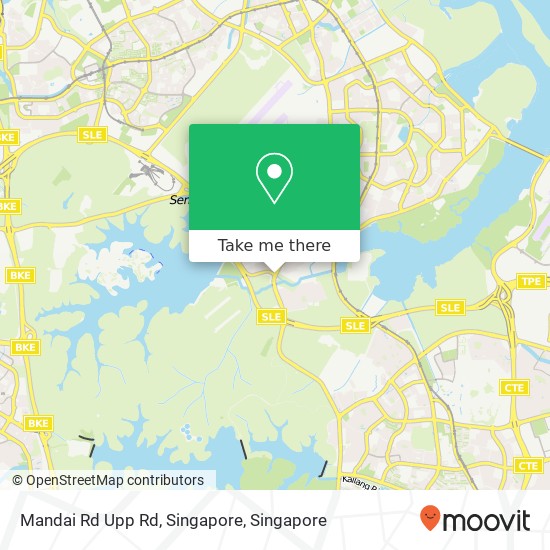 Mandai Rd Upp Rd, Singapore map