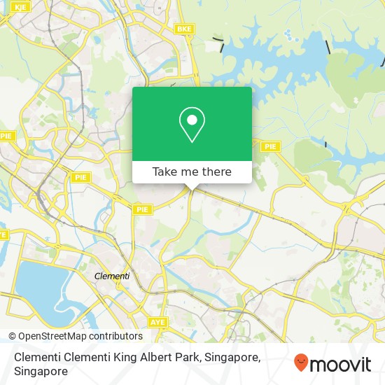 Clementi Clementi King Albert Park, Singapore地图