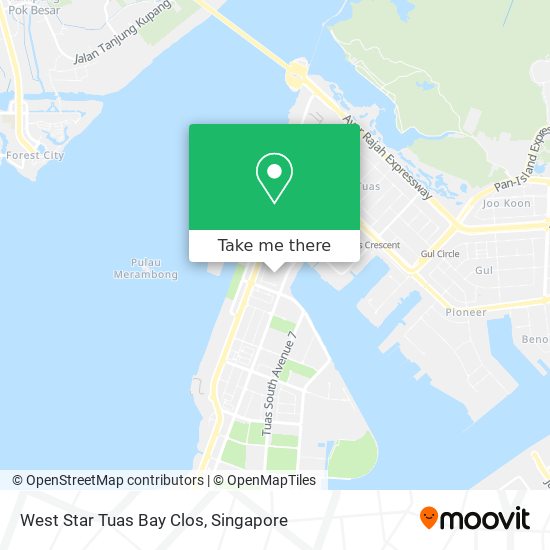 West Star Tuas Bay Clos map