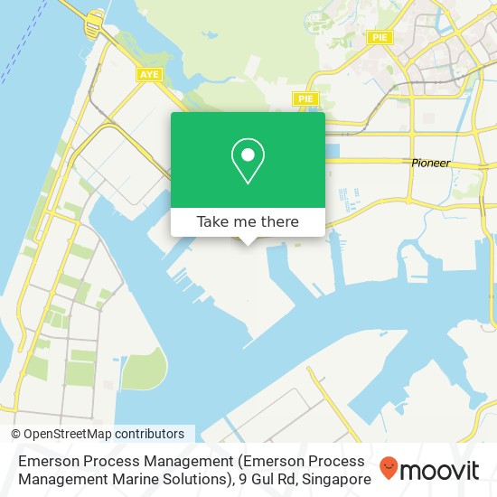 Emerson Process Management (Emerson Process Management Marine Solutions), 9 Gul Rd map