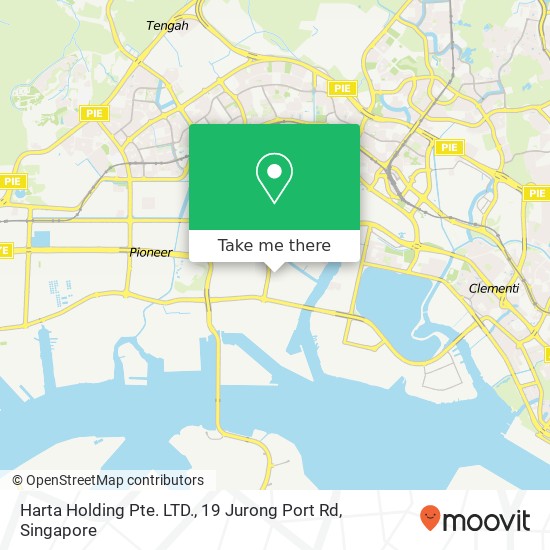 Harta Holding Pte. LTD., 19 Jurong Port Rd地图