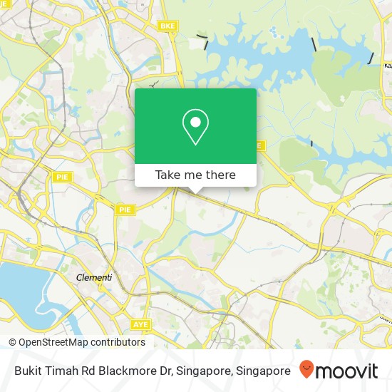 Bukit Timah Rd Blackmore Dr, Singapore map