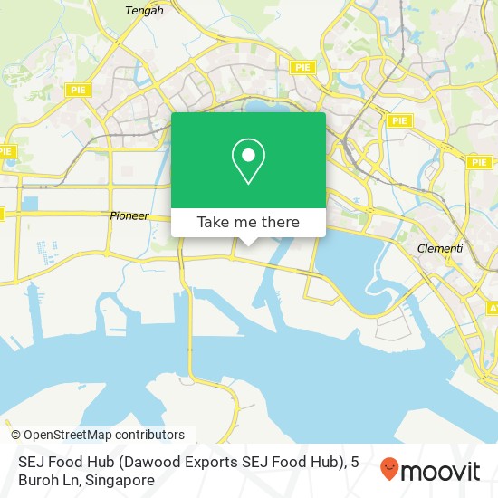 SEJ Food Hub (Dawood Exports SEJ Food Hub), 5 Buroh Ln地图