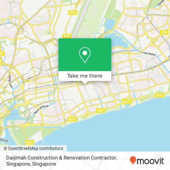 Daijimah Construction & Renovation Contractor, Singapore地图