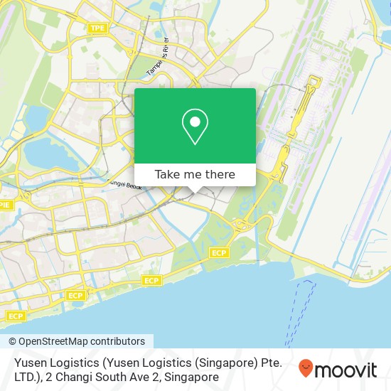 Yusen Logistics (Yusen Logistics (Singapore) Pte. LTD.), 2 Changi South Ave 2 map