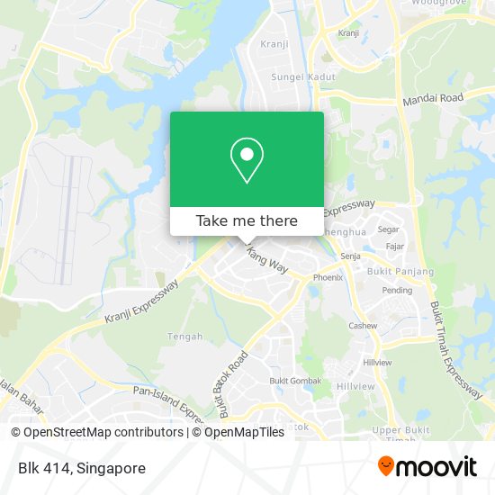 Blk 414 map