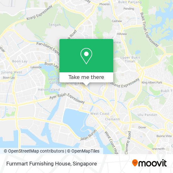 Furnmart Furnishing House map