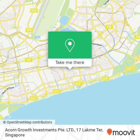 Acorn Growth Investments Pte. LTD., 17 Lakme Ter map