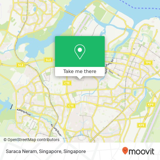 Saraca Neram, Singapore map