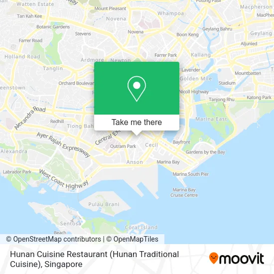 Hunan Cuisine Restaurant (Hunan Traditional Cuisine) map