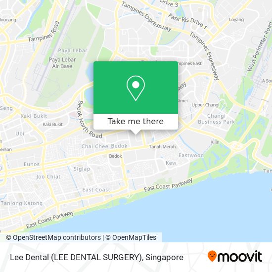 Lee Dental (LEE DENTAL SURGERY) map