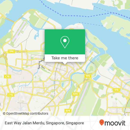 East Way Jalan Merdu, Singapore地图