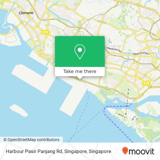 Harbour Pasir Panjang Rd, Singapore map