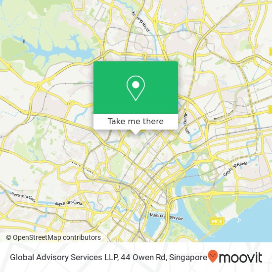 Global Advisory Services LLP, 44 Owen Rd map