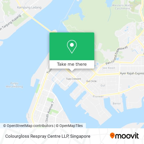 Colourgloss Respray Centre LLP map