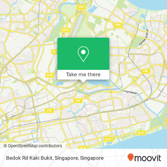 Bedok Rd Kaki Bukit, Singapore map