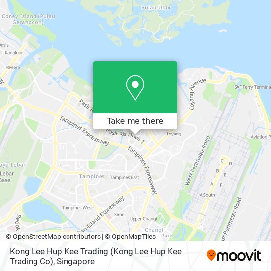 Kong Lee Hup Kee Trading map