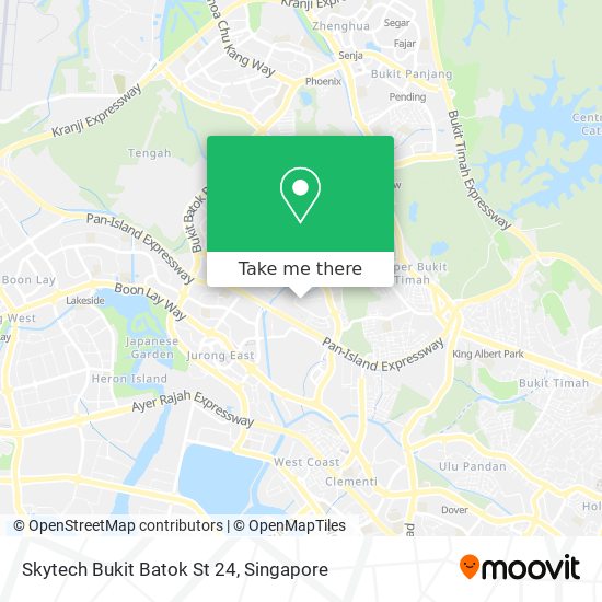 Skytech Bukit Batok St 24 map