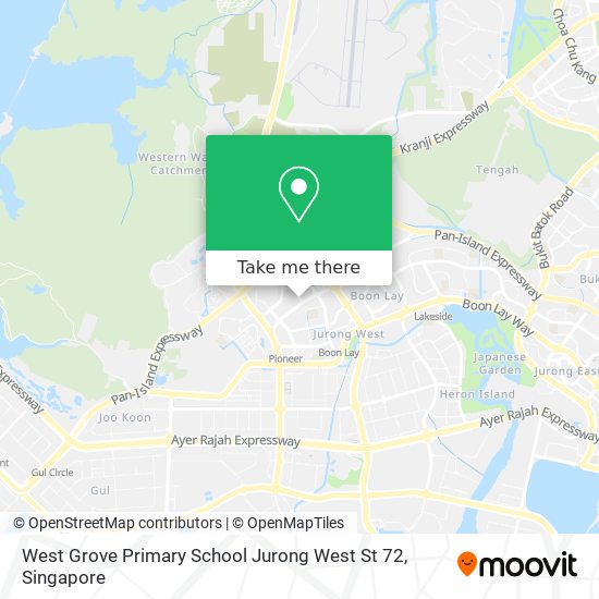 West Grove Primary School Jurong West St 72地图