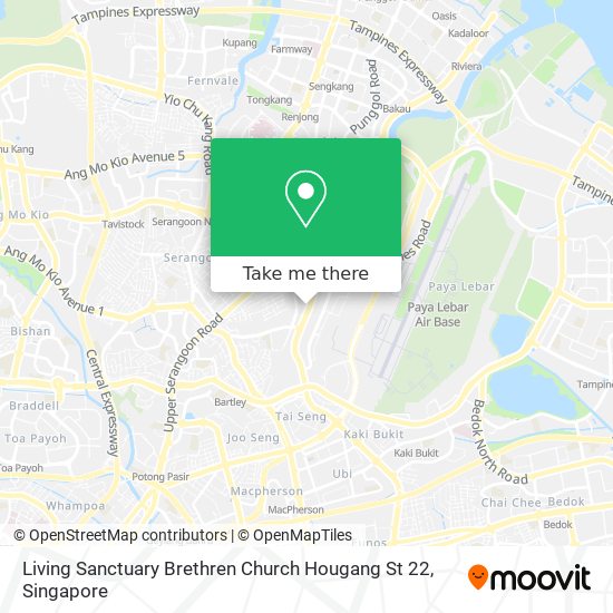 Living Sanctuary Brethren Church Hougang St 22 map