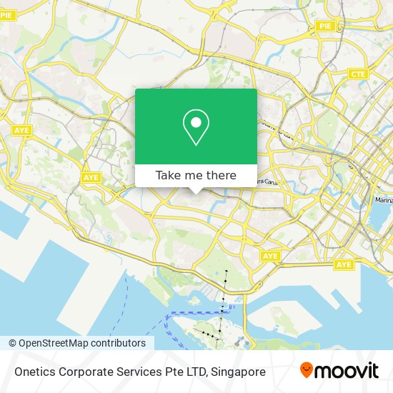 Onetics Corporate Services Pte LTD map