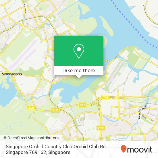 Singapore Orchid Country Club Orchid Club Rd, Singapore 769162地图