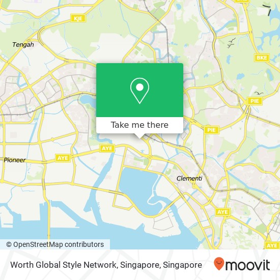 Worth Global Style Network, Singapore地图