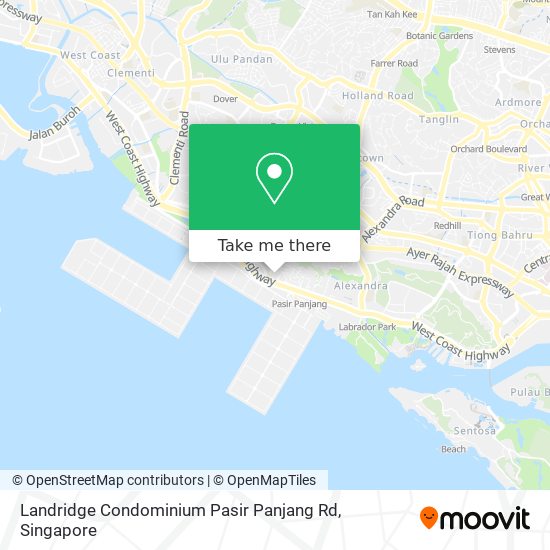 Landridge Condominium Pasir Panjang Rd map