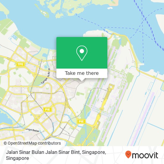 Jalan Sinar Bulan Jalan Sinar Bint, Singapore地图