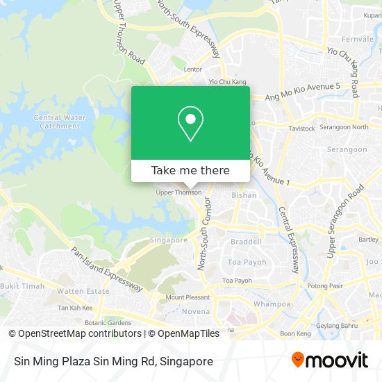 Sin Ming Plaza Sin Ming Rd map