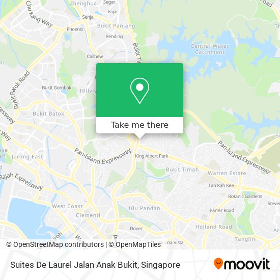 Suites De Laurel Jalan Anak Bukit map