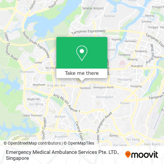Emergency Medical Ambulance Services Pte. LTD. map