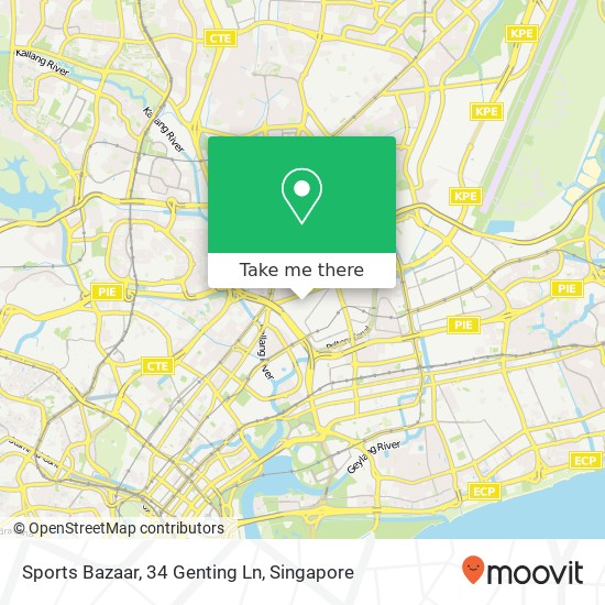 Sports Bazaar, 34 Genting Ln map