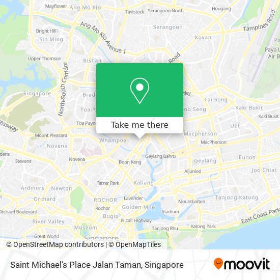 Saint Michael's Place Jalan Taman地图