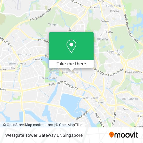 Westgate Tower Gateway Dr地图