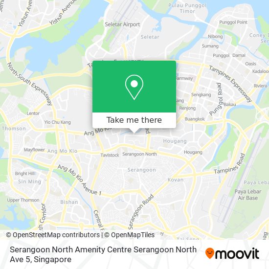 Serangoon North Amenity Centre Serangoon North Ave 5地图