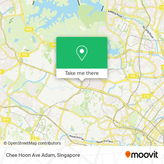 Chee Hoon Ave Adam map
