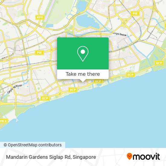 Mandarin Gardens Siglap Rd map