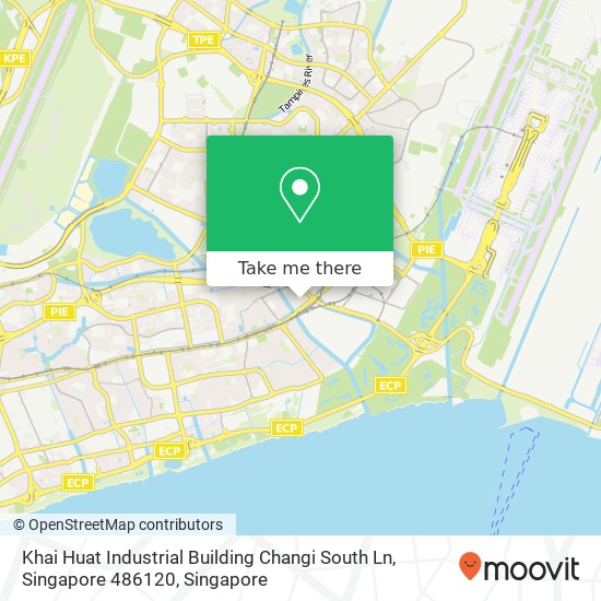 Khai Huat Industrial Building Changi South Ln, Singapore 486120地图