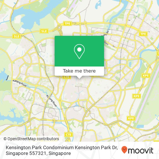Kensington Park Condominium Kensington Park Dr, Singapore 557321地图