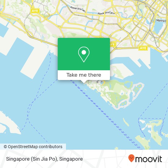 Singapore (Sin Jia Po)地图