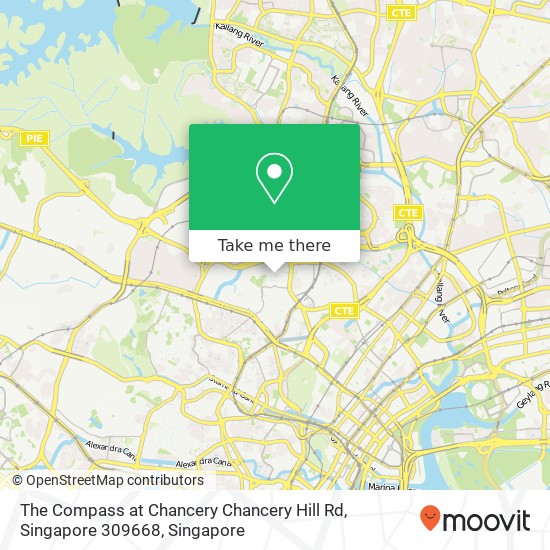 The Compass at Chancery Chancery Hill Rd, Singapore 309668 map