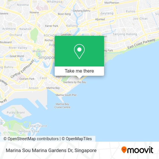 Marina Sou Marina Gardens Dr map