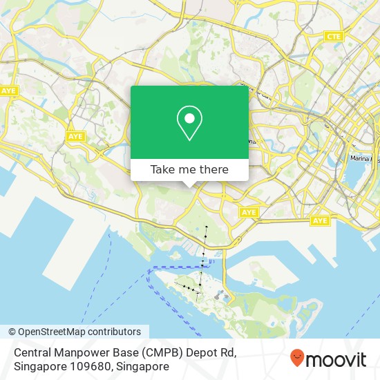 Central Manpower Base (CMPB) Depot Rd, Singapore 109680 map