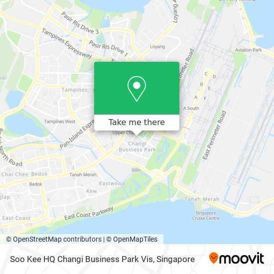 Soo Kee HQ Changi Business Park Vis map